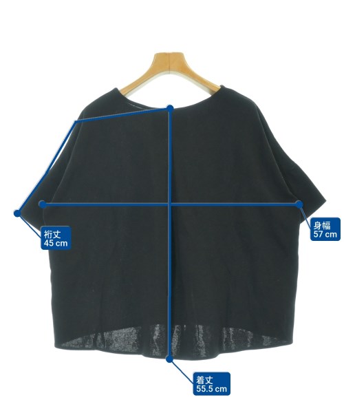 JOURNAL STANDARD relume（ジャーナルスタンダードレリューム）Tシャツ・カットソー 黒 サイズ:F レディース/2200642859051