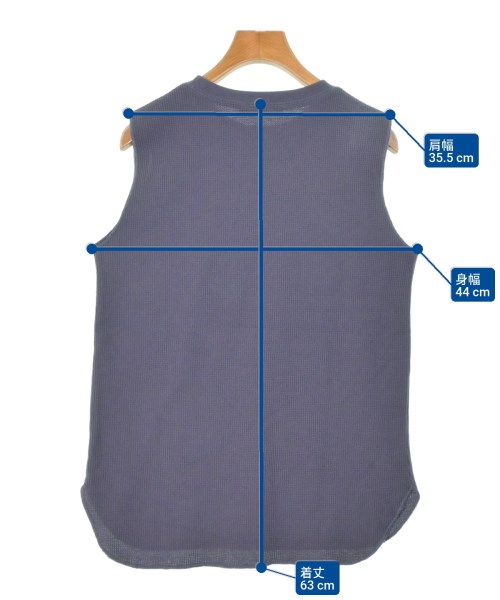 JOURNAL STANDARD relume（ジャーナルスタンダードレリューム）タンクトップ 紺 サイズ:F レディース/2200643369269