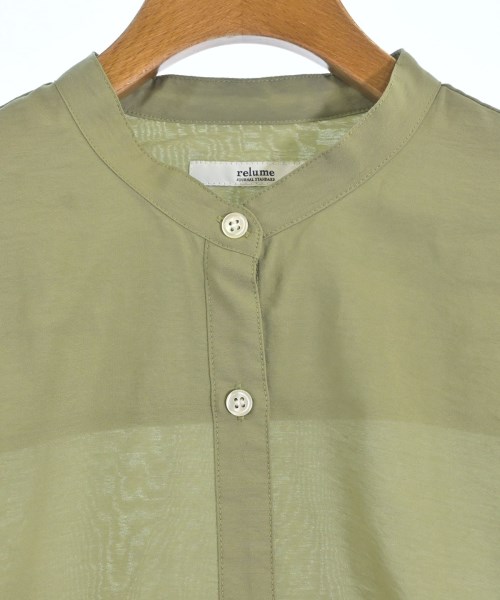 JOURNAL STANDARD relume（ジャーナルスタンダードレリューム）カジュアルシャツ カーキ サイズ:F レディース/2200647250051