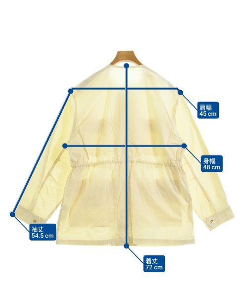 JOURNAL STANDARD relume（ジャーナルスタンダードレリューム）カジュアルシャツ 黄 サイズ:F レディース/2200645193053