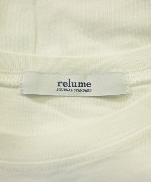 JOURNAL STANDARD relume（ジャーナルスタンダードレリューム）Tシャツ・カットソー 白 サイズ:F レディース/2200645805130