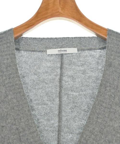 JOURNAL STANDARD relume（ジャーナルスタンダードレリューム）カーディガン グレー サイズ:F レディース/2200647860014