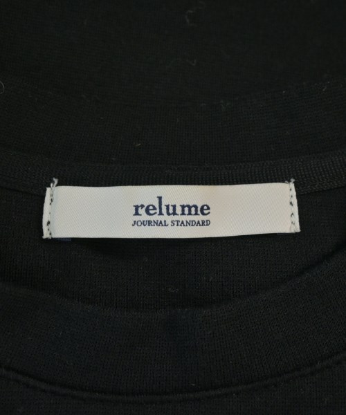 JOURNAL STANDARD relume（ジャーナルスタンダードレリューム）Tシャツ・カットソー 黒 サイズ:F レディース/2200643073029