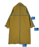 JOURNAL STANDARD relume（ジャーナルスタンダードレリューム）チェスターコート 黄 サイズ:38(M位) レディース/2200643957022