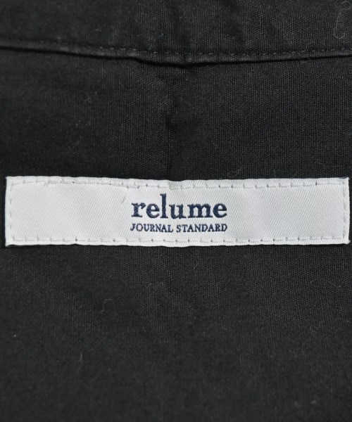 JOURNAL STANDARD relume（ジャーナルスタンダードレリューム）カジュアルシャツ 黒 サイズ:F レディース/2200648146155
