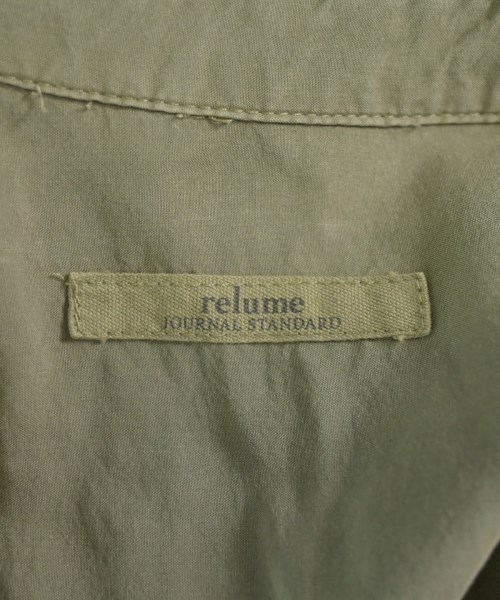 JOURNAL STANDARD relume（ジャーナルスタンダードレリューム）カジュアルシャツ カーキ サイズ:F レディース/2200645173093