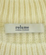 JOURNAL STANDARD relume（ジャーナルスタンダードレリューム）ニット・セーター 白 サイズ:F レディース/2200646946030