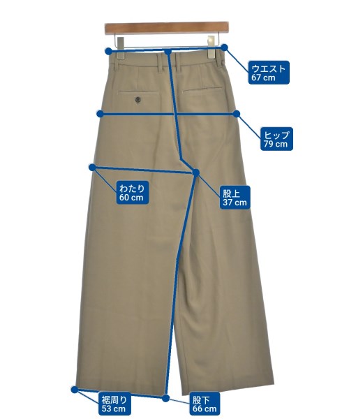 JOURNAL STANDARD relume（ジャーナルスタンダードレリューム）スラックス ベージュ サイズ:36(S位) レディース/2200649545117