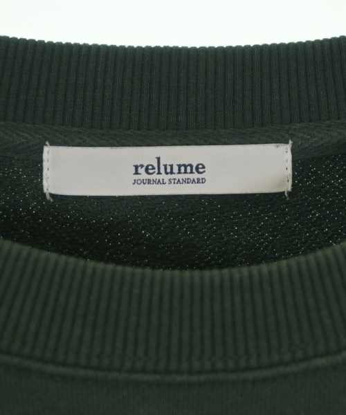 JOURNAL STANDARD relume（ジャーナルスタンダードレリューム）スウェット 緑 サイズ:F レディース/2200654093016