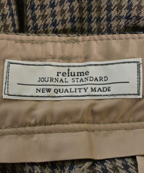 JOURNAL STANDARD relume（ジャーナルスタンダードレリューム）スラックス 茶 サイズ:38(M位) レディース/2200645743043