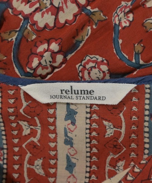 JOURNAL STANDARD relume（ジャーナルスタンダードレリューム）ワンピース 赤 サイズ:F レディース/2200649635108