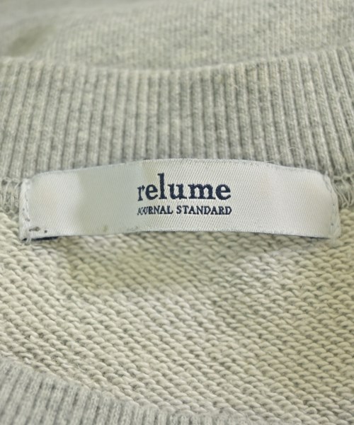 JOURNAL STANDARD relume（ジャーナルスタンダードレリューム）スウェット グレー サイズ:F レディース/2200695990114
