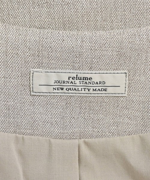 JOURNAL STANDARD relume（ジャーナルスタンダードレリューム）ベスト ベージュ サイズ:F レディース/2200697375315