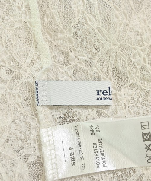 JOURNAL STANDARD relume（ジャーナルスタンダードレリューム）ブラウス 白 サイズ:F レディース/2200697463098