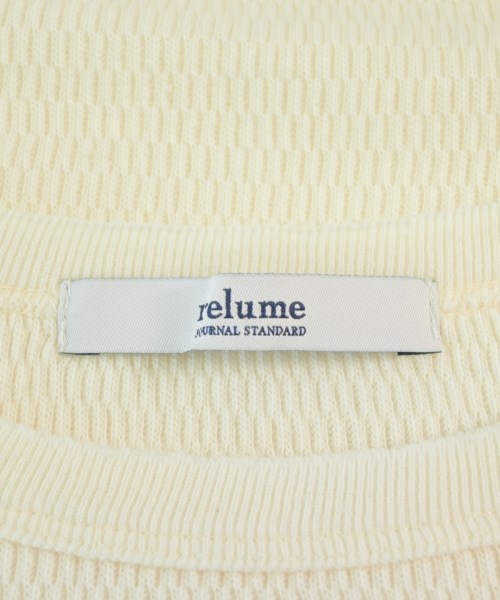 JOURNAL STANDARD relume（ジャーナルスタンダードレリューム）ノースリーブ 白 サイズ:F レディース/2200701023119