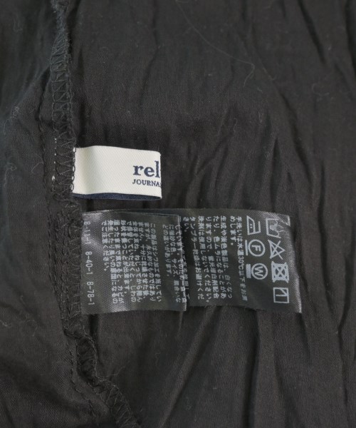 JOURNAL STANDARD relume（ジャーナルスタンダードレリューム）カジュアルシャツ 黒 サイズ:F レディース/2200700153435