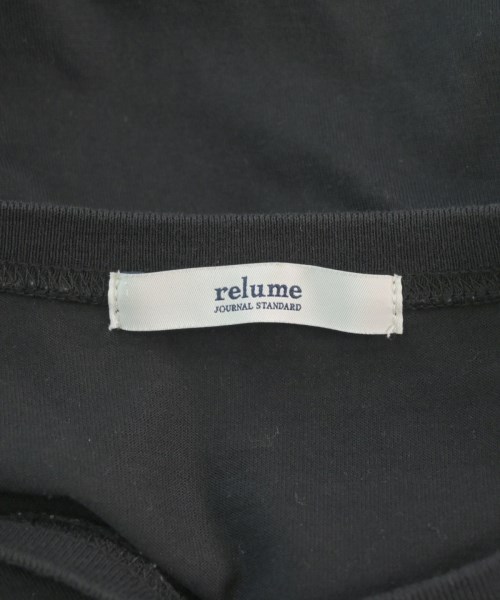JOURNAL STANDARD relume（ジャーナルスタンダードレリューム）Tシャツ・カットソー 黒 サイズ:F レディース/2200701552022