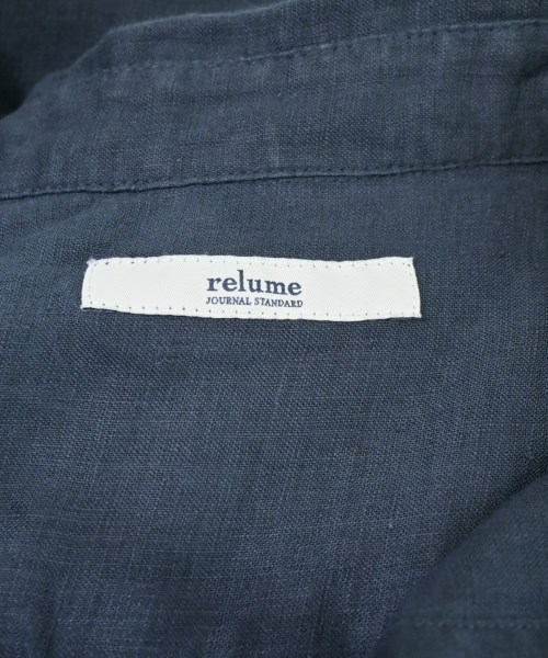 JOURNAL STANDARD relume（ジャーナルスタンダードレリューム）カジュアルシャツ 紺 サイズ:F レディース/2200697262028