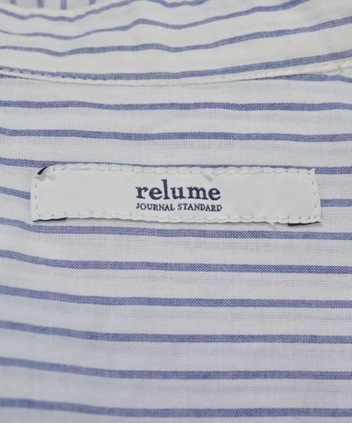 JOURNAL STANDARD relume（ジャーナルスタンダードレリューム）ブラウス 青 サイズ:F レディース/2200701133085