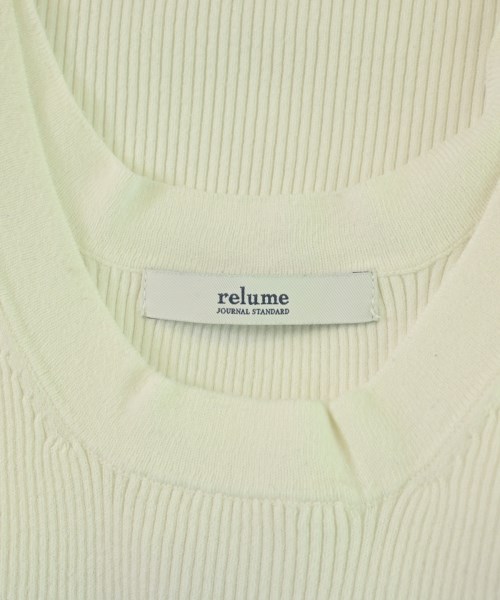 JOURNAL STANDARD relume（ジャーナルスタンダードレリューム）タンクトップ 白 サイズ:F レディース/2200701665265
