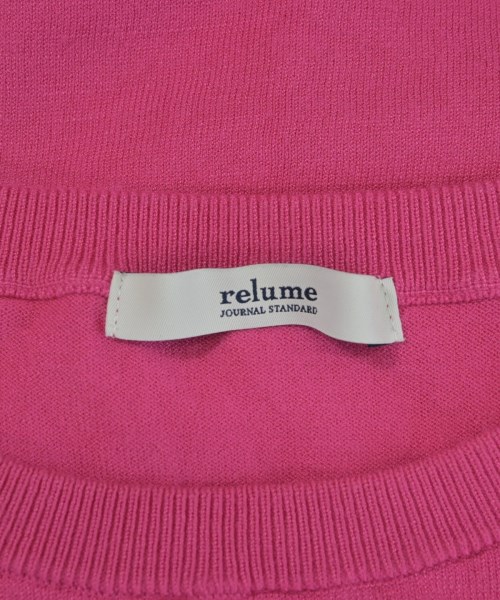 JOURNAL STANDARD relume（ジャーナルスタンダードレリューム）ニット・セーター ピンク サイズ:F レディース/2200702420016