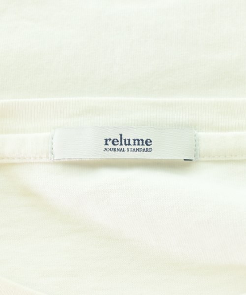 JOURNAL STANDARD relume（ジャーナルスタンダードレリューム）Tシャツ・カットソー 白 サイズ:F レディース/2200701905057