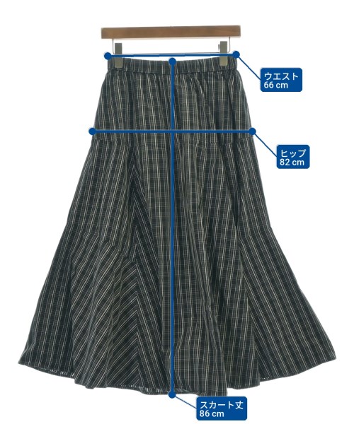 JOURNAL STANDARD relume（ジャーナルスタンダードレリューム）ロング・マキシ丈スカート 黒 サイズ:F レディース/2200705055031