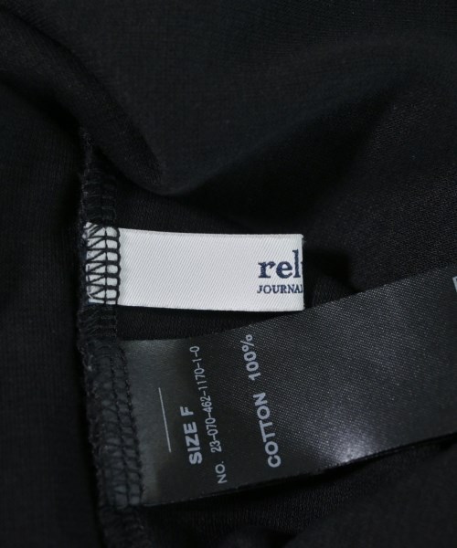 JOURNAL STANDARD relume（ジャーナルスタンダードレリューム）Tシャツ・カットソー 黒 サイズ:F レディース/2200705087063