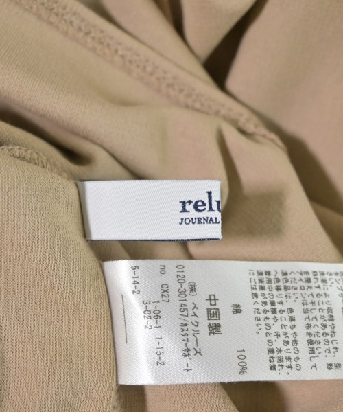 JOURNAL STANDARD relume（ジャーナルスタンダードレリューム）Tシャツ・カットソー ベージュ サイズ:F レディース/2200705087070
