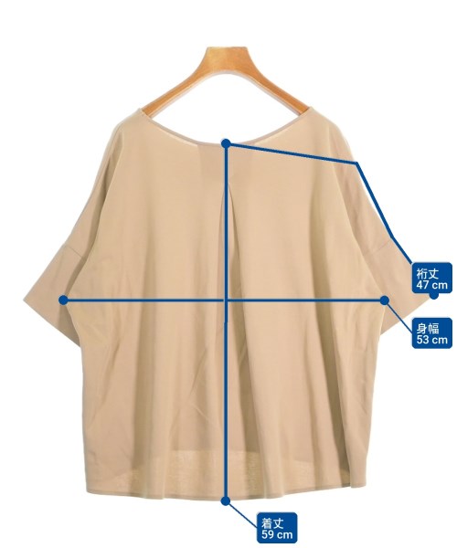 JOURNAL STANDARD relume（ジャーナルスタンダードレリューム）Tシャツ・カットソー ベージュ サイズ:F レディース/2200705087070