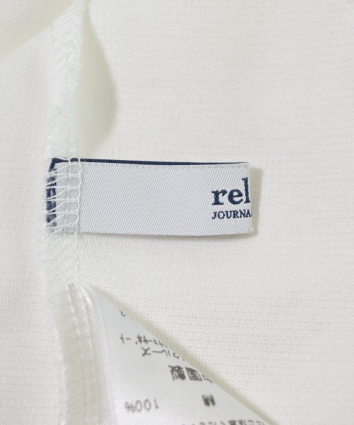 JOURNAL STANDARD relume（ジャーナルスタンダードレリューム）Tシャツ・カットソー 白 サイズ:F レディース/2200705087087