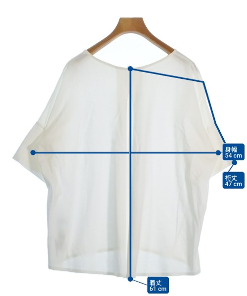 JOURNAL STANDARD relume（ジャーナルスタンダードレリューム）Tシャツ・カットソー 白 サイズ:F レディース/2200705087087