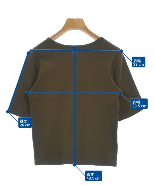 JOURNAL STANDARD relume（ジャーナルスタンダードレリューム）Tシャツ・カットソー 茶 サイズ:F レディース/2200699760102