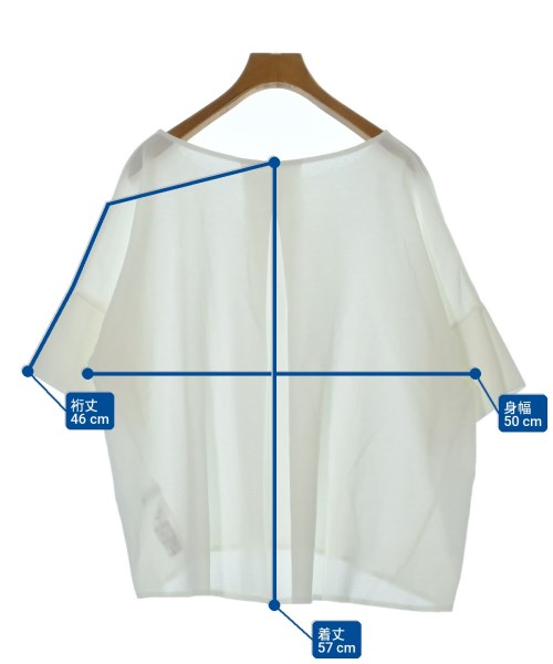 JOURNAL STANDARD relume（ジャーナルスタンダードレリューム）Tシャツ・カットソー 白 サイズ:F レディース/2200700291090