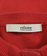 JOURNAL STANDARD relume（ジャーナルスタンダードレリューム）カーディガン 赤 サイズ:F レディース/2200703792075