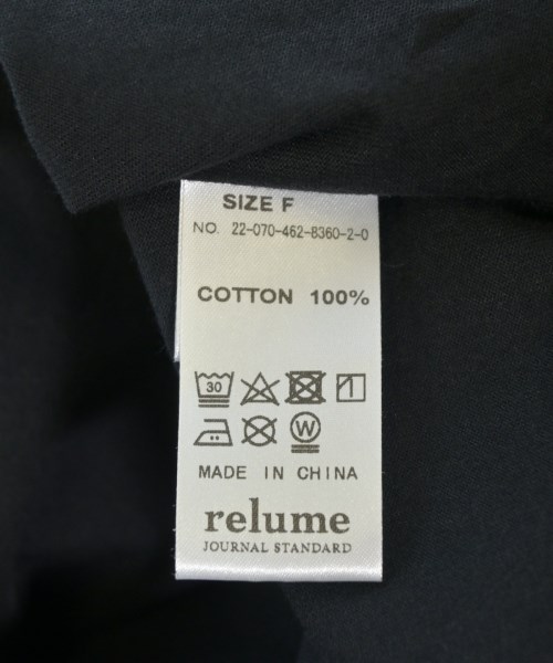 JOURNAL STANDARD relume（ジャーナルスタンダードレリューム）ノースリーブ 黒 サイズ:F レディース/2200703467133