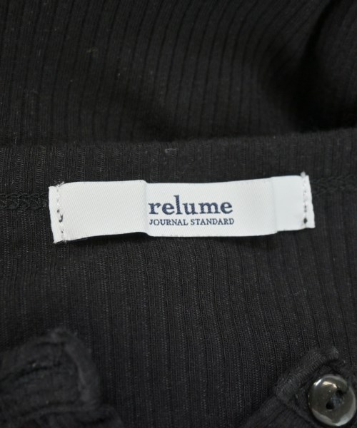 JOURNAL STANDARD relume（ジャーナルスタンダードレリューム）Tシャツ・カットソー 黒 サイズ:F レディース/2200699329132