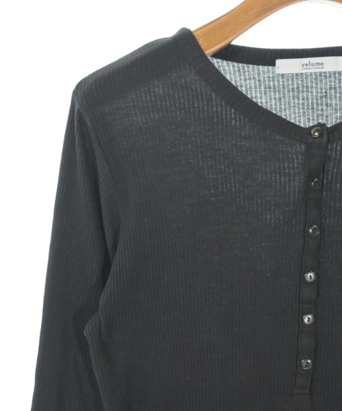 JOURNAL STANDARD relume（ジャーナルスタンダードレリューム）Tシャツ・カットソー 黒 サイズ:F レディース/2200699329132