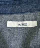 JOURNAL STANDARD relume（ジャーナルスタンダードレリューム）カジュアルシャツ 紺 サイズ:F レディース/2200705347051