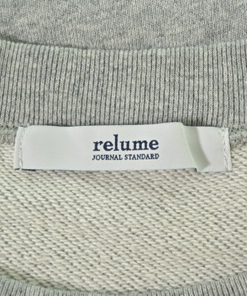 JOURNAL STANDARD relume（ジャーナルスタンダードレリューム）スウェット グレー サイズ:F レディース/2200705347136