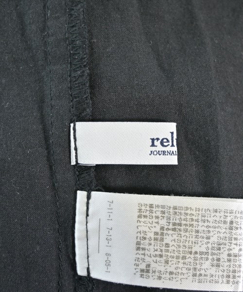 JOURNAL STANDARD relume（ジャーナルスタンダードレリューム）カジュアルシャツ 黒 サイズ:F レディース/2200704183148
