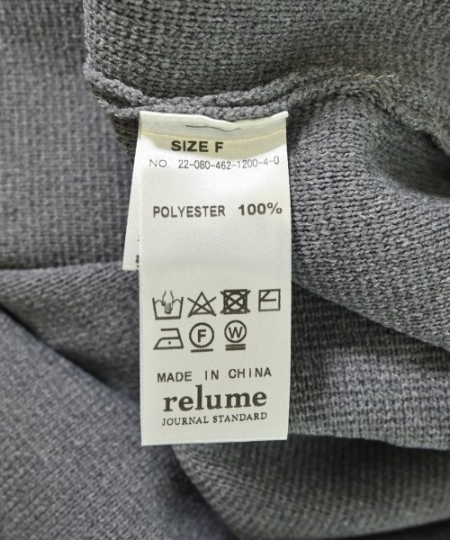 JOURNAL STANDARD relume（ジャーナルスタンダードレリューム）ワンピース 紫 サイズ:F レディース/2200681063099