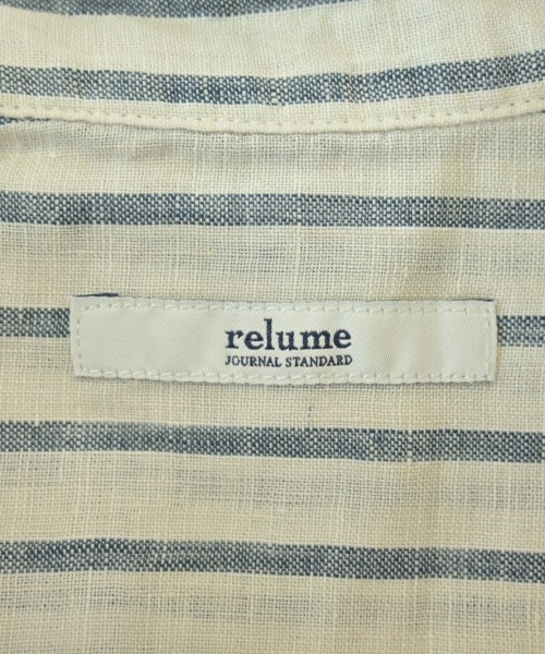 JOURNAL STANDARD relume（ジャーナルスタンダードレリューム）カジュアルシャツ 白 サイズ:F レディース/2200707695204