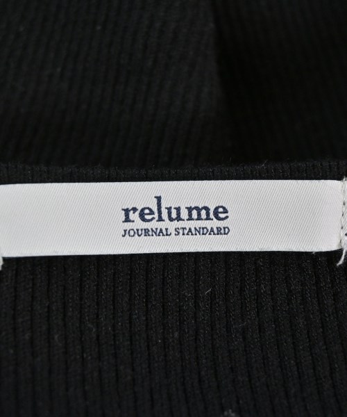 JOURNAL STANDARD relume（ジャーナルスタンダードレリューム）ベスト/ノースリーブ 黒 サイズ:F レディース/2200693827054