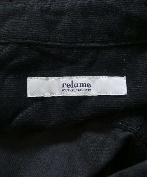 JOURNAL STANDARD relume（ジャーナルスタンダードレリューム）シャツワンピース 黒 サイズ:36(S位) レディース/2200700249053