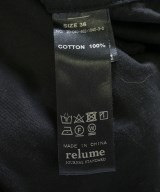 JOURNAL STANDARD relume（ジャーナルスタンダードレリューム）シャツワンピース 黒 サイズ:36(S位) レディース/2200700249053