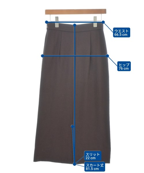 JOURNAL STANDARD relume（ジャーナルスタンダードレリューム）ロング・マキシ丈スカート 茶 サイズ:F レディース/2200709014034