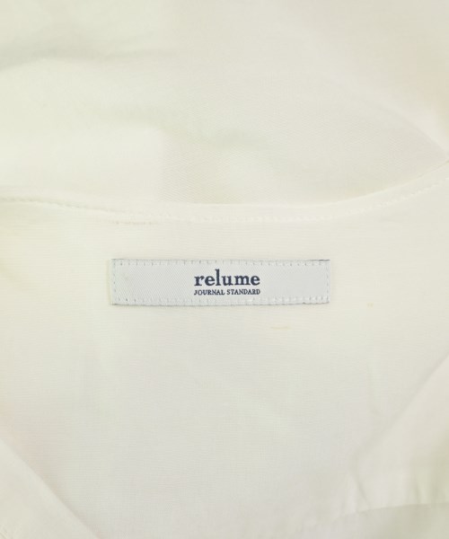 JOURNAL STANDARD relume（ジャーナルスタンダードレリューム）カジュアルシャツ 白 サイズ:F レディース/2200702554063
