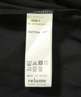JOURNAL STANDARD relume（ジャーナルスタンダードレリューム）Tシャツ・カットソー 黒 サイズ:F レディース/2200706222074