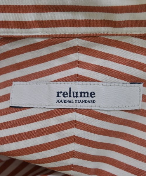 JOURNAL STANDARD relume（ジャーナルスタンダードレリューム）シャツワンピース 茶 サイズ:F レディース/2200705124447